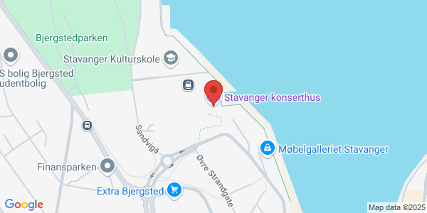 Map displaying event location