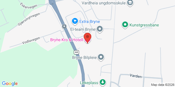 Map displaying event location