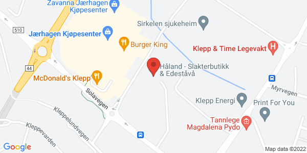 Map displaying event location