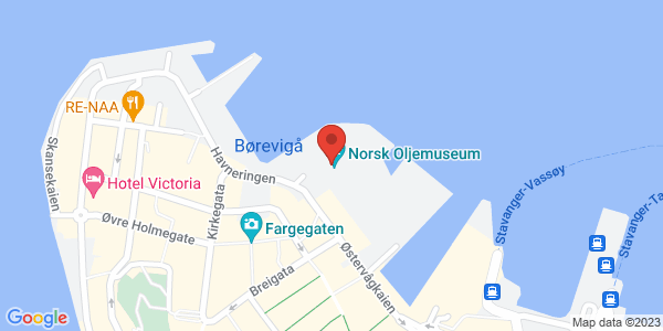 Map displaying event location