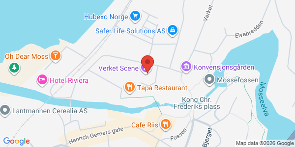 Map displaying event location