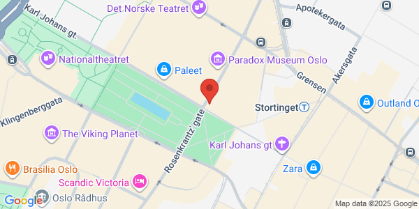 Map displaying event location