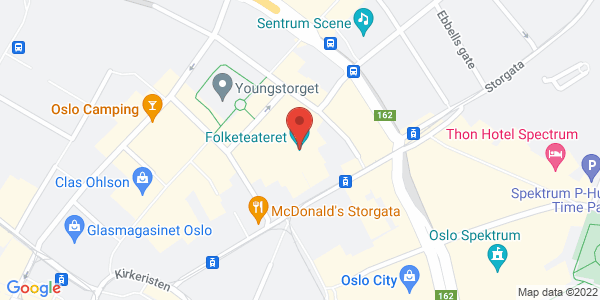 Map displaying event location