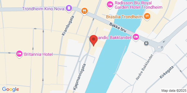 Map displaying event location