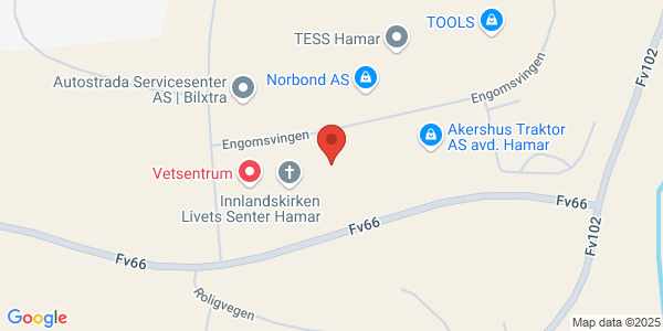 Map displaying event location