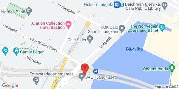 Map displaying event location