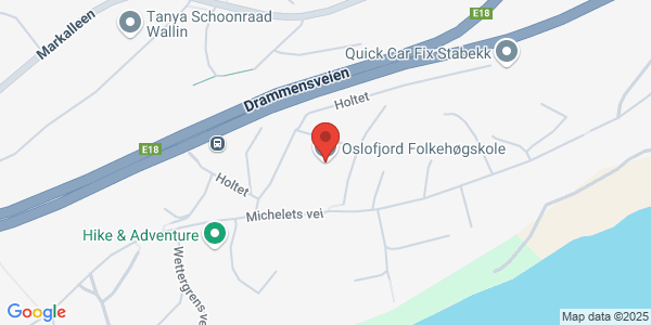 Map displaying event location