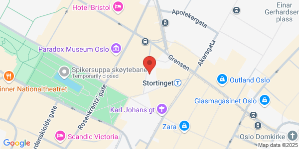 Map displaying event location