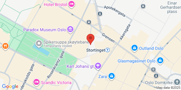 Map displaying event location