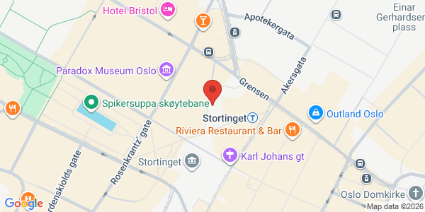 Map displaying event location