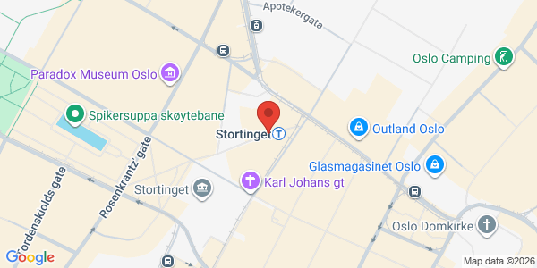 Map displaying event location