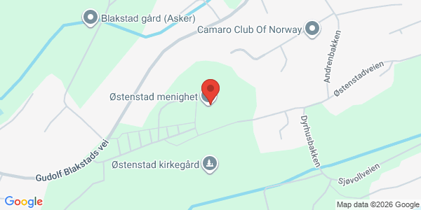 Kart som viser hvor arrangementet foregår