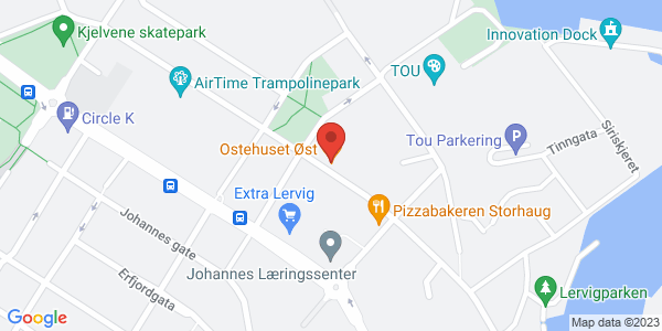 Map displaying event location