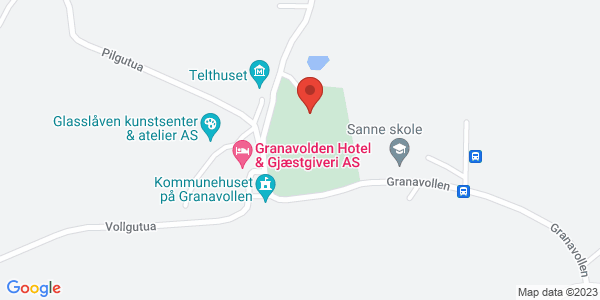 Map displaying event location