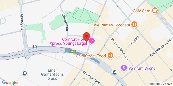 Map displaying event location
