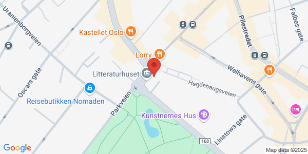 Map displaying event location
