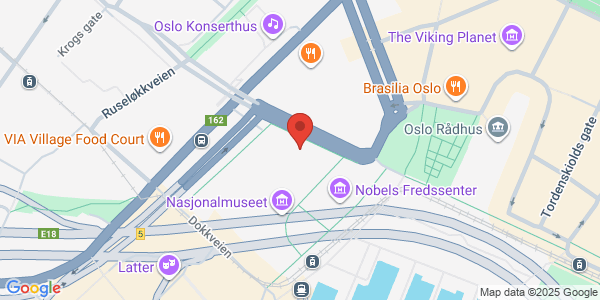 Map displaying event location