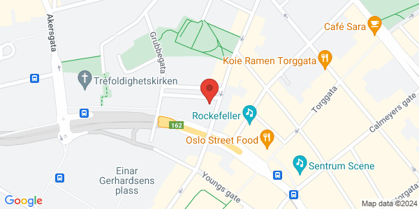Map displaying event location