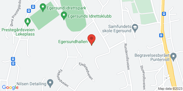 Kart som viser hvor arrangementet foregår
