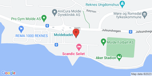 Kart som viser hvor arrangementet foregår