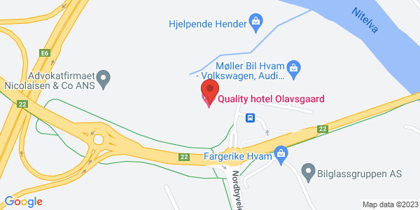 Map displaying event location