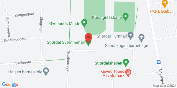 Map displaying event location