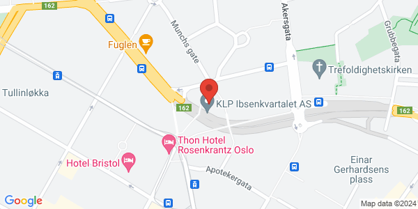 Kart som viser hvor arrangementet foregår