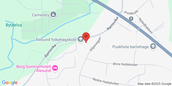 Map displaying event location