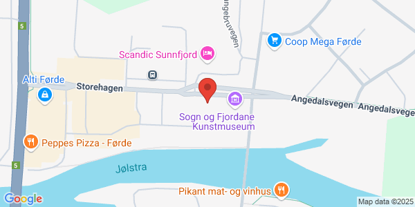 Map displaying event location