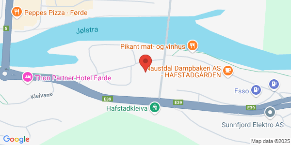 Map displaying event location