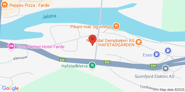 Map displaying event location