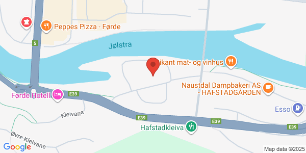 Map displaying event location