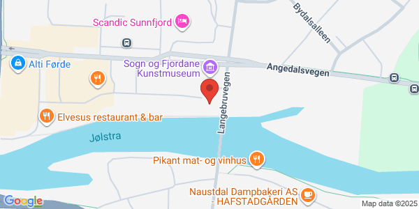 Map displaying event location