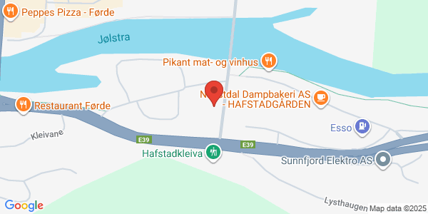 Map displaying event location