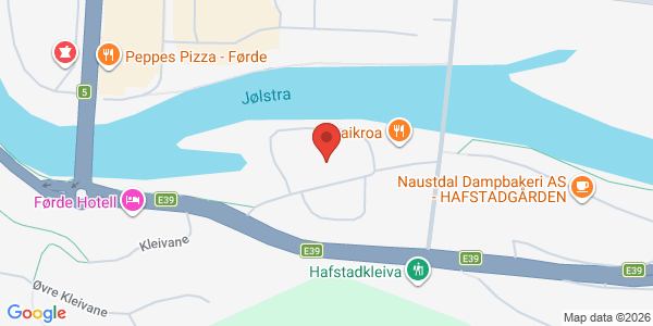 Map displaying event location