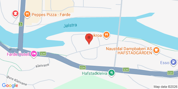 Map displaying event location