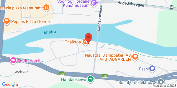 Map displaying event location