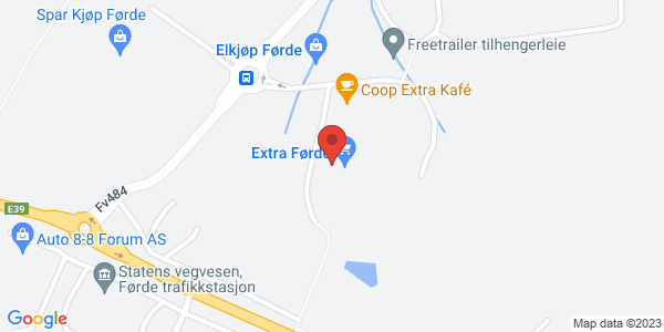 Map displaying event location