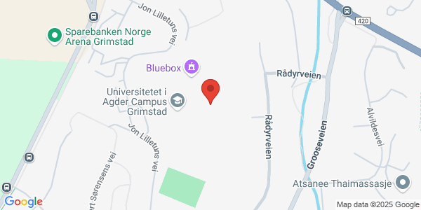 Map displaying event location