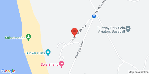 Map displaying event location
