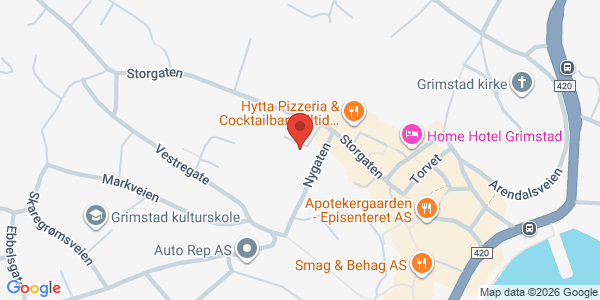 Map displaying event location