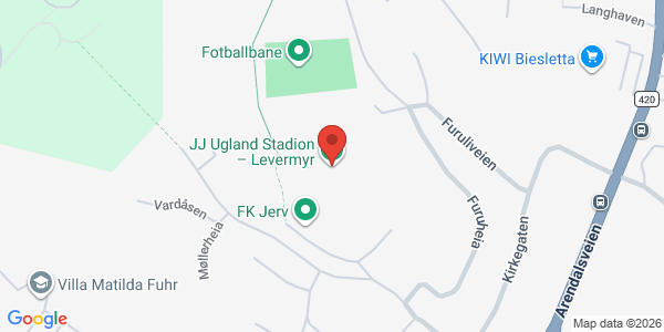 Map displaying event location