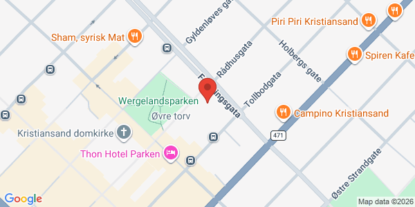 Map displaying event location