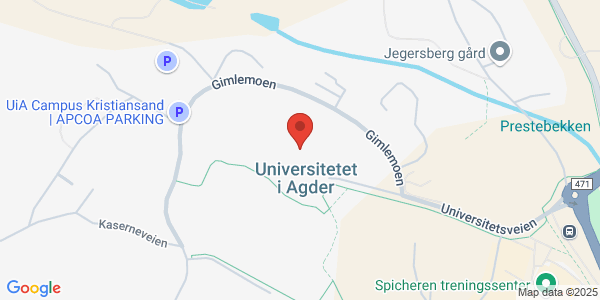 Map displaying event location