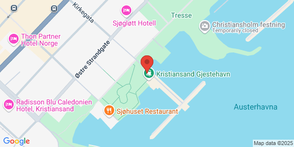 Map displaying event location