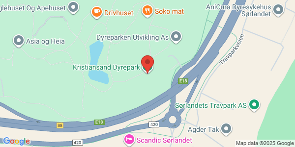 Map displaying event location
