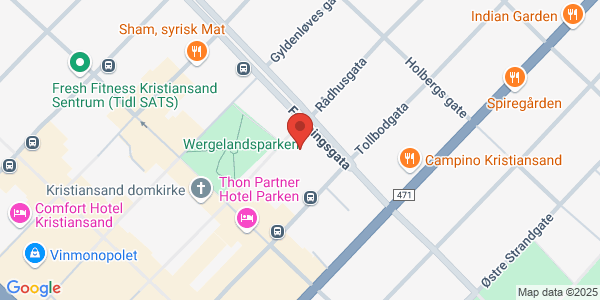 Map displaying event location