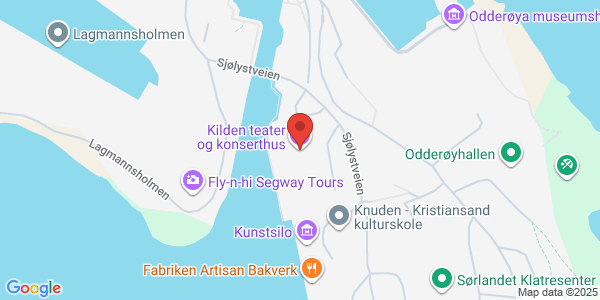 Map displaying event location