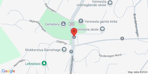 Map displaying event location