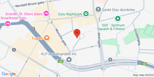 Map displaying event location